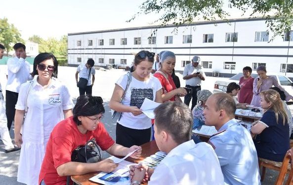 ШЫМКЕНТЕ ПРОШЕЛ ИНФОРМАЦИОННЫЙ КАРАВАН ДЛЯ МОЛОДЕЖИ