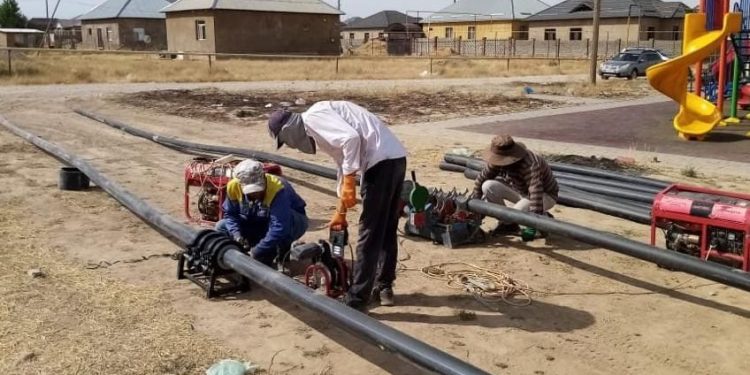 Шымкент: Асар-2 елді мекенінің тұрғындары сапалы ауыз сумен қамтылады