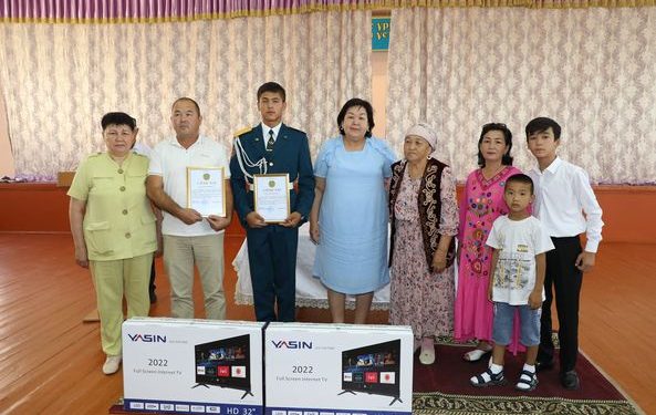 ТҮРКІСТАН:  ЖЕТКІНШЕКТІ СУДАН ҚҰТҚАРҒАН БАТЫРЛАР МАРАПАТТАЛДЫ