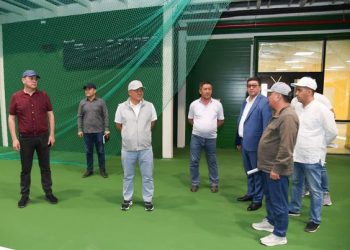 ТҮРКІСТАНДА ХАЛЫҚАРАЛЫҚ ТАЛАПҚА САЙ СПОРТ КЕШЕНДЕРІ БОЙ КӨТЕРУДЕ