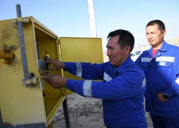 В 195 КВАРТАЛ ШЫМКЕНТА ПОДАН ГАЗ