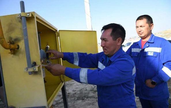 В 195 КВАРТАЛ ШЫМКЕНТА ПОДАН ГАЗ