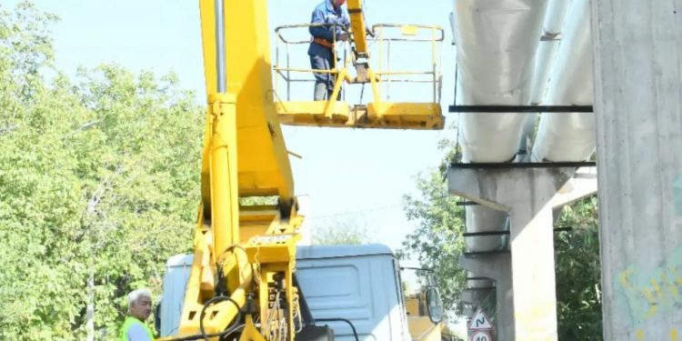 ШЫМКЕНТТЕ ЖЫЛУ ЖҮЙЕЛЕРІ ЖАҢАРТЫЛУДА