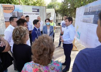 ШЫМКЕНТТЕГІ № 8 МЕКТЕП-ГИМНАЗИЯСЫНЫҢ ЖАҢА ОҚУ КОРПУСЫ КЕЛЕСІ ЖЫЛЫ ПАЙДАЛАНУҒА БЕРІЛЕДІ