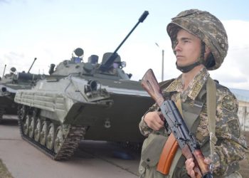 Қарулы күштердің мерзімді қызметтегі әскери қызметшісі мемлекеттік наградаға ие болды