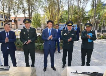 Түркістан : Созақта қорғаныс істер бөлімінің жаңа ғимараты пайдалануға берілді