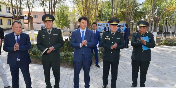 Түркістан : Созақта қорғаныс істер бөлімінің жаңа ғимараты пайдалануға берілді