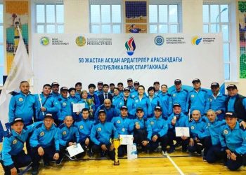 ТҮРКІСТАН: СПОРТШЫ АРДАГЕРЛЕР РЕСПУБЛИКАЛЫҚ СПАРТАКИАДАДА ЖЕҢІМПАЗ АТАНДЫ