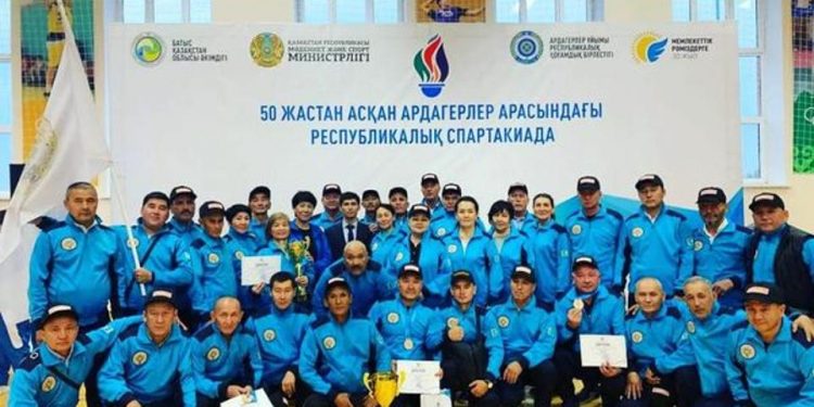 ТҮРКІСТАН: СПОРТШЫ АРДАГЕРЛЕР РЕСПУБЛИКАЛЫҚ СПАРТАКИАДАДА ЖЕҢІМПАЗ АТАНДЫ