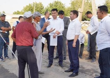 ШЫМКЕНТТЕ  ИРРИГАЦИЯЛЫҚ ЖҮЙЕЛЕРІ ЖАҢАРТЫЛУДА