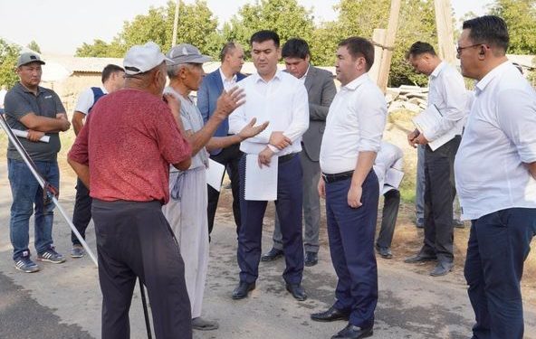 ШЫМКЕНТТЕ  ИРРИГАЦИЯЛЫҚ ЖҮЙЕЛЕРІ ЖАҢАРТЫЛУДА