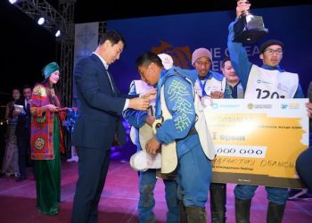 ТҮРКІСТАНДА «ҰЛЫ ДАЛА ЖОРЫҒЫ» БӘЙГЕ-МАРАФОНЫНЫҢ ЖЕҢІМПАЗДАРЫ 24 МЛН. ТЕҢГЕ АЛДЫ