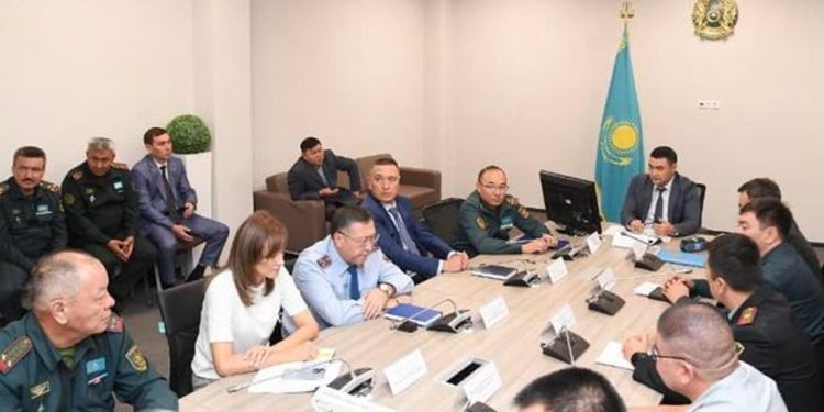 ТҮРКІСТАН ОБЛЫСЫ САРБАЗДАР САНЫНАН АЛДЫҢҒЫ САПТА