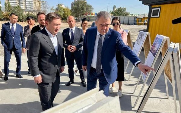 ШЫМКЕНТТЕ «SHYMKENT TOWER» САУДА-ІСКЕРЛІК ОРТАЛЫҒЫ БОЙ КӨТЕРМЕК