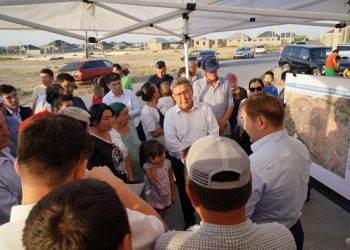 ШЫМКЕНТТЕГІ «ЫНТЫМАҚ-2» ШАҒЫНАУДАНЫНЫҢ БАТЫС БӨЛІГІН ИНФРАҚҰРЫЛЫММЕН ҚАМТУ ЖҰМЫСТАРЫ ЖАЛҒАСУДА