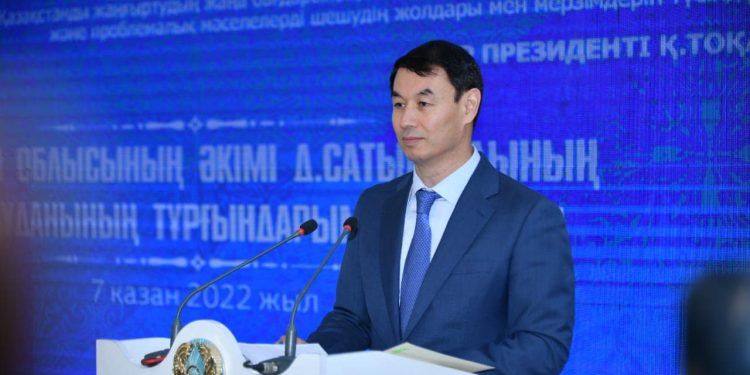 Түркістан: Облыс әкімі Сарыағаш ауданының тұрғындарымен кездесті