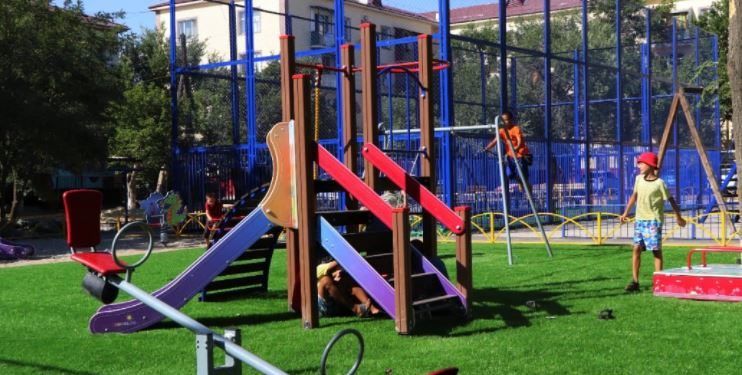 Кентаудағы 33 аулаға ойын алаңшасы салынады