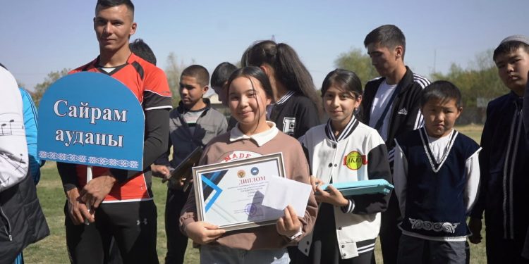 ТҮРКІСТАН: САЙРАМДА ЭТНОС ЖАСТАРЫ ҚАЗАҚТЫҢ ҰЛТТЫҚ СПОРТ ТҮРЛЕРІНЕН САЙЫСҚА ТҮСТІ