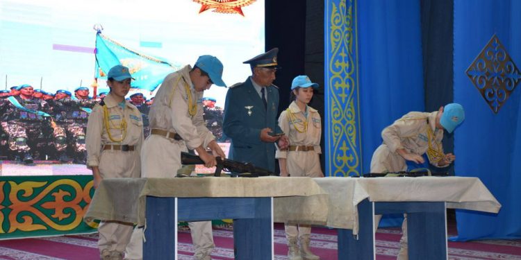 Созақта «Айбынды жастар – Жаңа Қазақстанның тірегі» патриоттық акциясы өтті