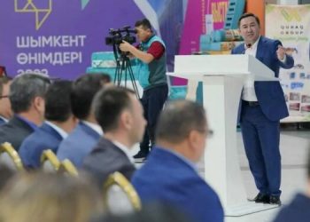 Шымкентте жергілікті тауар өндірушілердің көрмесі өтті