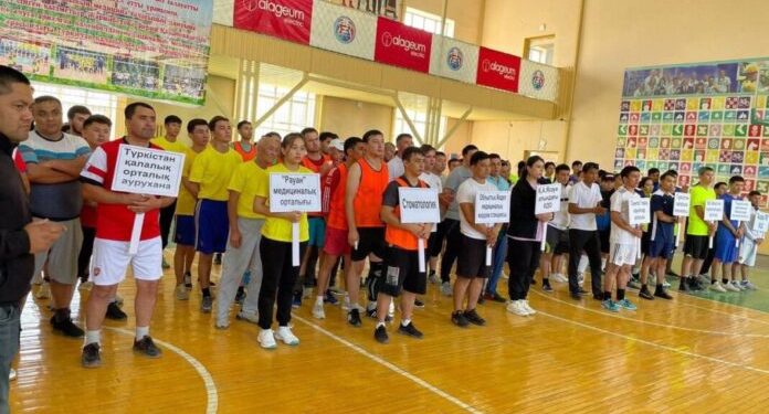 Түркістанда медицина қызметкерлері арасында ашық біріншілік өтті