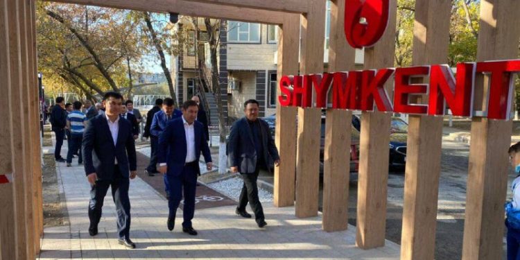 В Шымкенте появился новый сквер