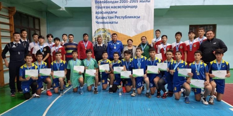 ТҮРКІСТАНДЫҚ ВОЛЕЙБОЛШЫЛАР ЕЛ ЧЕМПИОНЫ АТАНДЫ