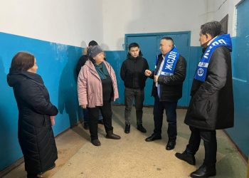 Жигули Дайрабаевтың штабы қостанайлықтармен жүздесті