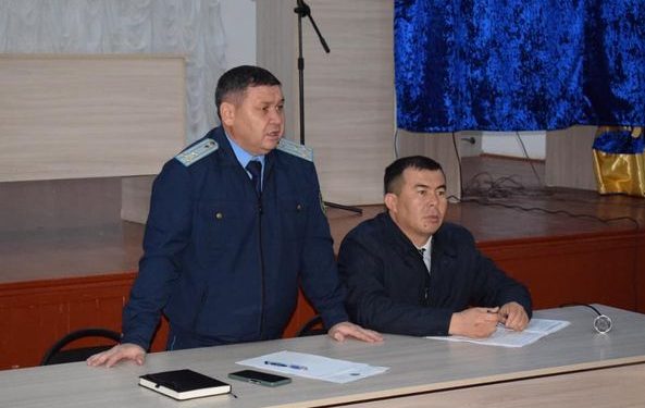 ОТЫРАР АУДАНЫНДА «ЗАҢ КЕРУЕНІ» АКЦИЯСЫ ӨТУДЕ