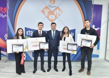 Шымкентте «Тәуелсіздік ұрпақтары» грантының жеңімпаздары марапатталды