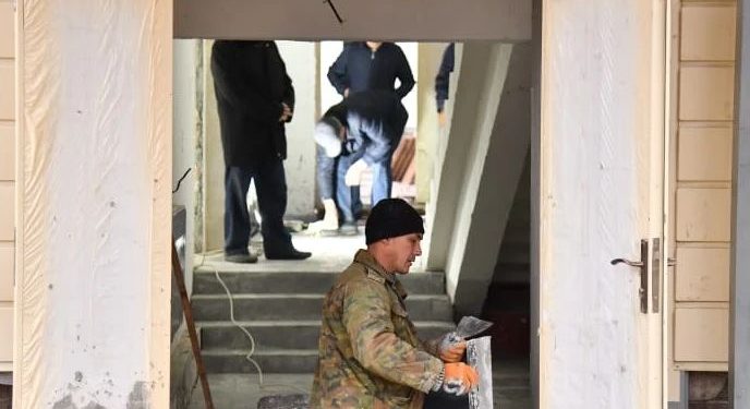 Балаларға арналған оңалту орталығы күрделі жөндеуден өткізілуде