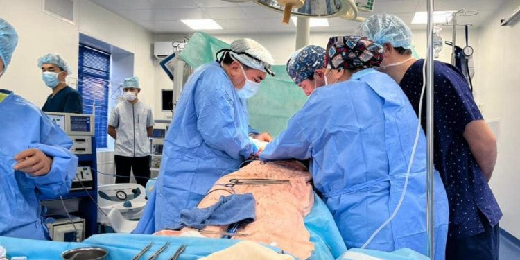 Шымкентте алғаш рет мәйіт донорлығымен бауырға операция жасалды