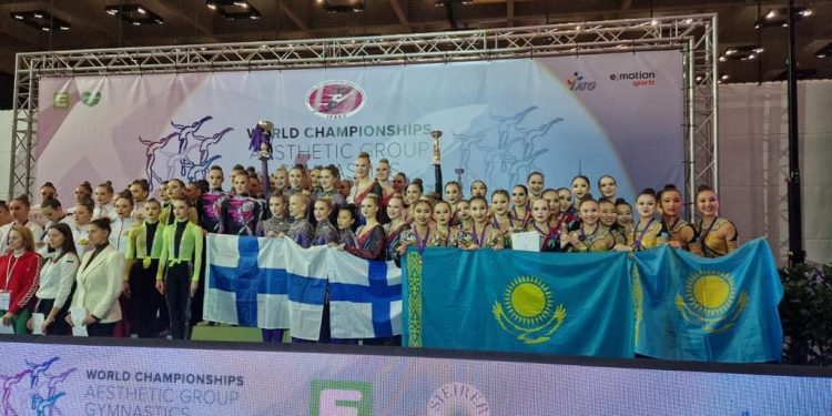 Шымкенттік гимнастшылар әлем чемпионатында 3-ші орын алды
