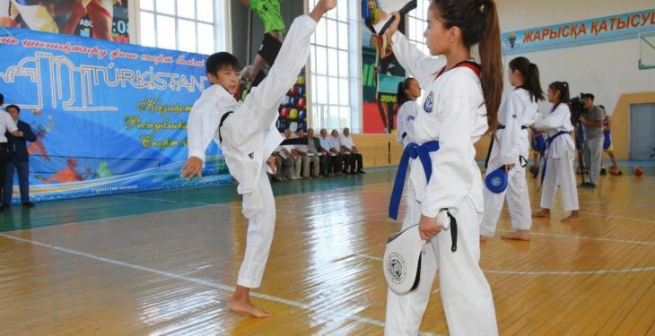 Түркістан қаласында бұқаралық спортты дамыту шарасы қарқынды