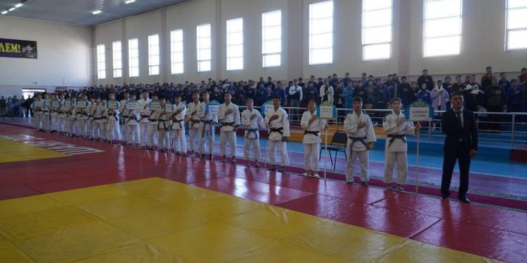 ТҮРКІСТАН ОБЛЫСЫНДА ДЗЮДОДАН ЖАСӨСПІРІМДЕР АРАСЫНДА ХАЛЫҚАРАЛЫҚ ТУРНИР ӨТІП ЖАТЫР