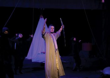 Шымкенттік балақайлар «Шыңғыс ханның көз жасы» туындысын тамашалады