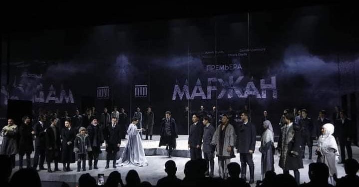ТҮРКІСТАНДА «МАҒЖАН» СПЕТАКЛІНІҢ ПРЕМЬЕРАСЫ ӨТТІ