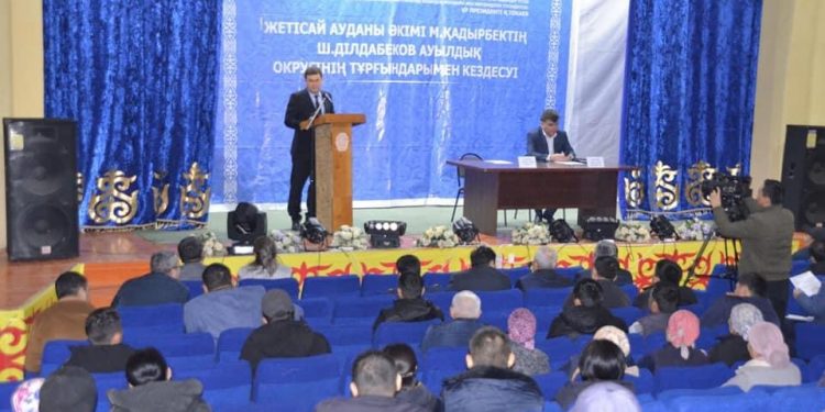 ЖЕТІСАЙ: ТҰРҒЫНДАР ӨТІНІШІ БАСТЫ НАЗАРДА