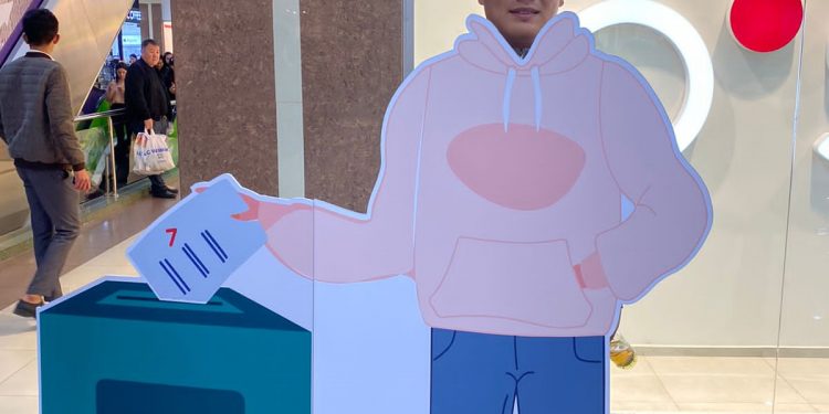 Бүгін қаламызда «Менің алғашқы дауысым» акциясы өтті