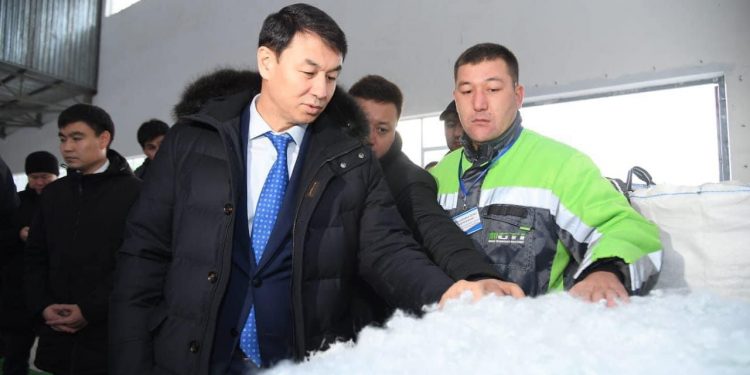 ОРДАБАСЫ АУДАНЫНДА ИНДУСТРИАЛДЫ АЙМАҚ АУМАҒЫ КЕҢЕЙІП, КӘСІПОРЫНДАР КӨБЕЙЕДІ