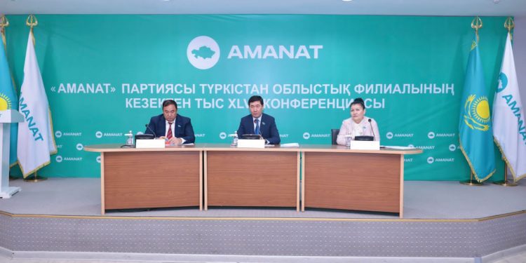 ТҮРКІСТАНДА Е.ҚОШАНОВТЫҢ ҚАТЫСУЫМЕН КОНФЕРЕНЦИЯ ӨТТІ