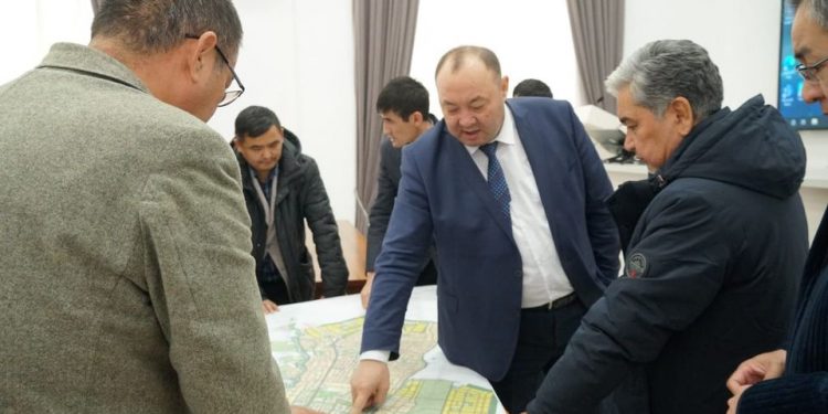 КЕЛЕС: АУДАН ОРТАЛЫҒЫН ДАМЫТУ БОЙЫНША АРХИТЕКТОРЛАРМЕН КЕҢЕС ӨТТІ