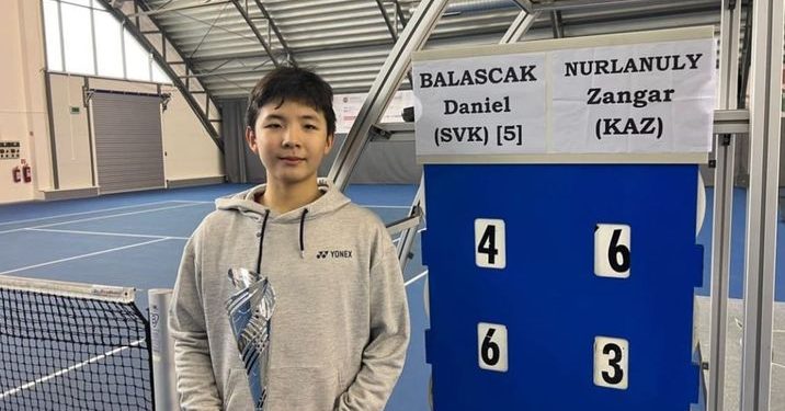 ТҮРКІСТАН ӨҢІРІНІҢ ЖАС ТҮЛЕГІ ITF JUNIORS ДОДАСЫНДА ЧЕМПИОН АТАНДЫ