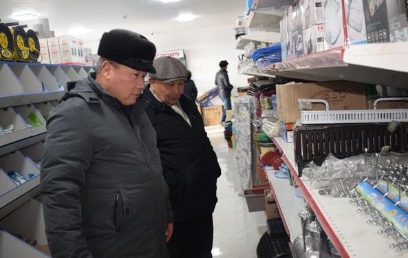 ОТЫРАР АУДАНЫ: ДҮКЕННІҢ АШЫЛУ САЛТАНАТЫ ӨТТІ