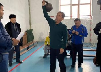 САЙРАМ АУДАНЫНДА ЕРЕКШЕ ЖАНДАР АРАСЫНДА СПОРТТЫҚ ЖАРЫС ӨТТІ