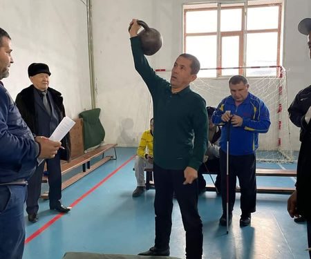 САЙРАМ АУДАНЫНДА ЕРЕКШЕ ЖАНДАР АРАСЫНДА СПОРТТЫҚ ЖАРЫС ӨТТІ