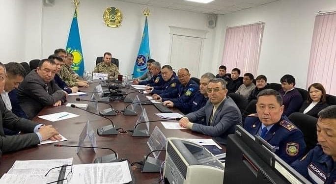 ТҮРКІСТАН: ТӨТЕНШЕ ЖАҒДАЙ МИНИСТРІ СУ ТАСҚЫНЫ БОЙЫНША ЖЕДЕЛ КЕҢЕС ӨТКІЗДІ