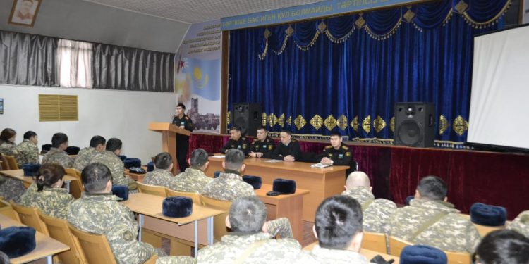 Шымкент: Әскери полиция бөлімі әрдайым алдыңғы шепте