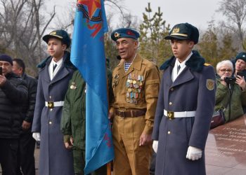 Ауған соғысында қаза тапқан жауынгерлердің рухына тағзым етілді