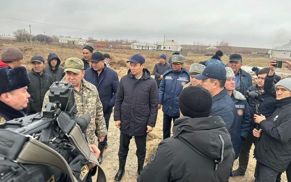 ТҮРКІСТАН: МИНИСТР САУРАНДАҒЫ СУ БАСУ САЛДАРЫН ЖОЮ ЖҰМЫСЫМЕН ТАНЫСТЫ